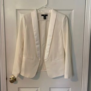 White blazer